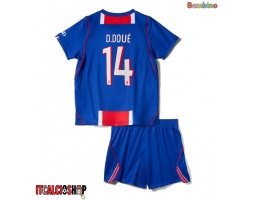 Paris Saint-Germain Desire Doue #14 Prima Maglia Bambino 2026-27 Manica Corta (+ Pantaloni corti)